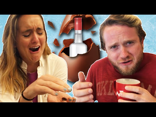 Vodka-Filled Chocolate Prank