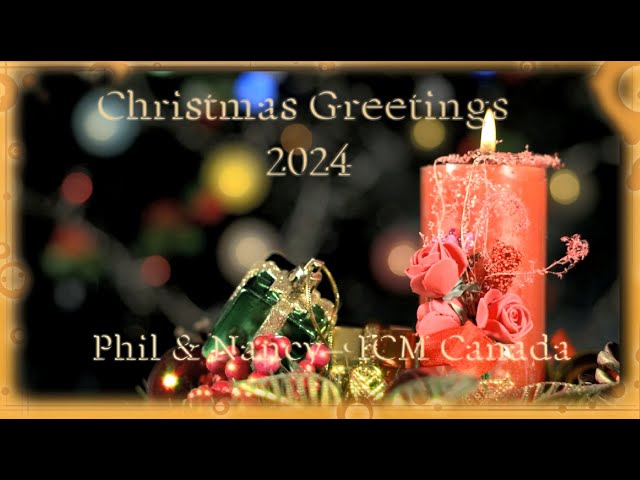 Christmas Greetings and Ministry Summary 2024