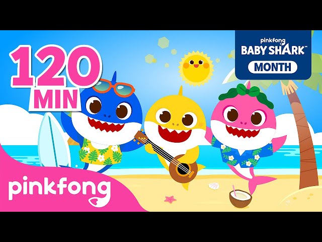 Summer Baby Shark More and More | Best Baby Shark Songs ONLY | Animal Song | Pinkfong Songs for Kids