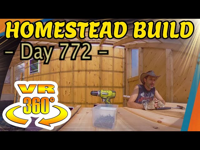 Homestead Building - Greenhouse Attic Decking