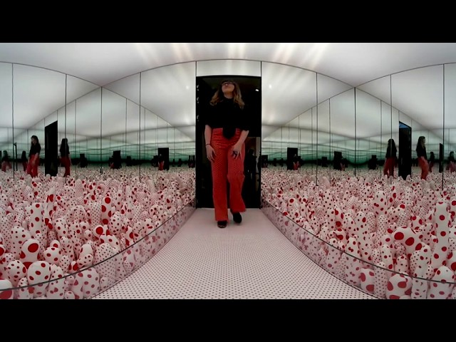 Experience “Yayoi Kusama: Infinity Mirrors” in 360 degree virtual reality