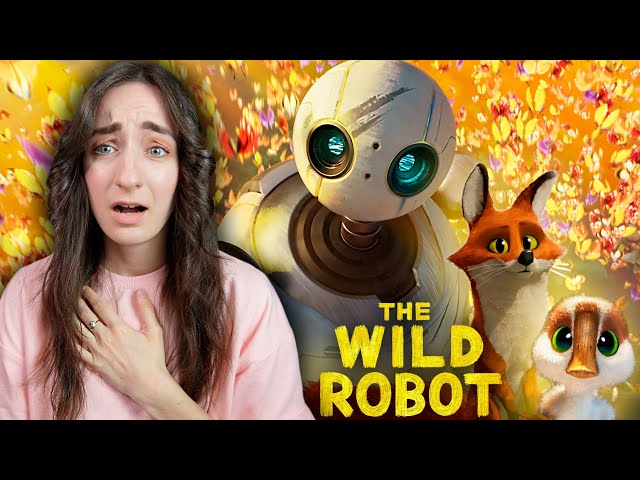 **THE WILD ROBOT** is so HEARTWARMING! Movie Reaction (First Time Watching)