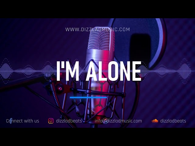 Emotional Rap Beat - "I'm Alone" | R&B Melodic Type Beat | Sad Rap Instrumental