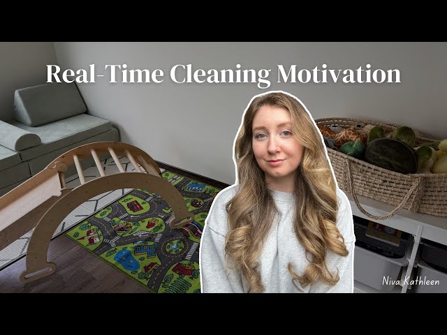 50 MINUTE REAL-TIME CLEANING MOTIVATION for Moms: Clean With Me 2025