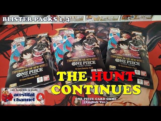 Unpacking ONE PIECE EMPERORS IN THE NEW WORLD (OP09) Blister Packs [Episode 1/4]