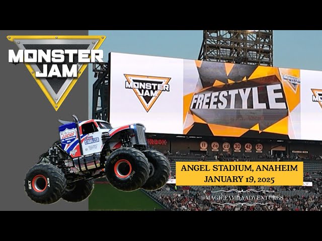 Freestyle Competition at Monster Jam: Stadium Championship Series East 1/12/25