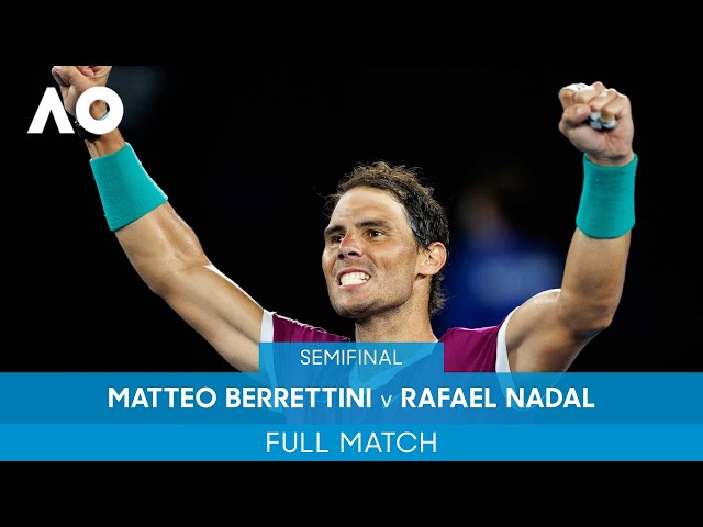 Matteo Berrettini v Rafael Nadal Full Match (SF) | Australian Open 2022