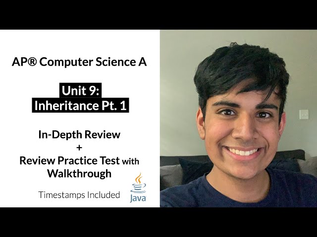 APCS Unit 9 (Part 1): Inheritance In-Depth Review and Practice Test | AP Computer Science A