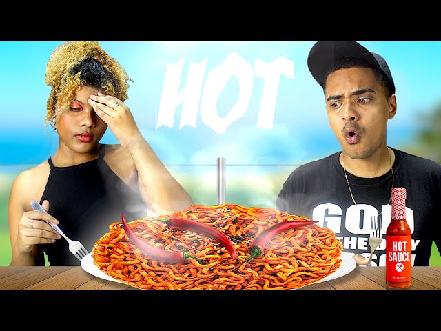 Our Gut Took The Heat | Hot Noodles Challenge [ EXTRA SPICY🌶️]