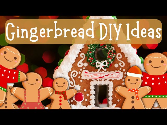 Gingerbread Christmas Decor DIYs That You MUST TRY This Holiday Season!