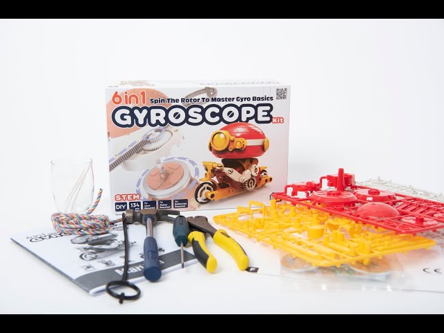 6 in 1 Gyroscope Educational Kit - CIC Kits | Educational STEM Toys for Kids & Teens