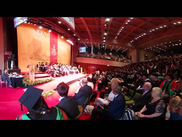 Graduation 2016 VR- Ceremony start