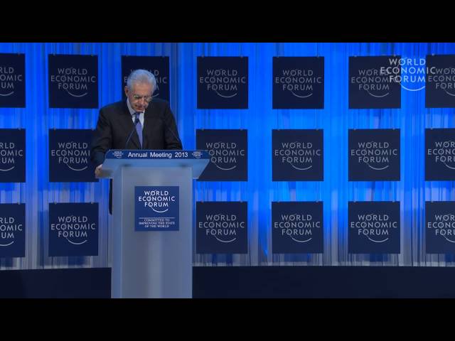 Davos 2013 - Leading against the Odds: Mario Monti