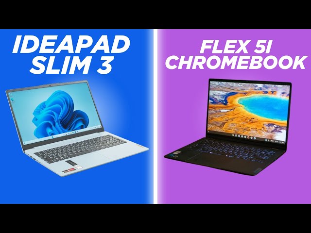 Can a Chromebook Beat a Windows Laptop? Flex 5i vs IdeaPad Slim 3!