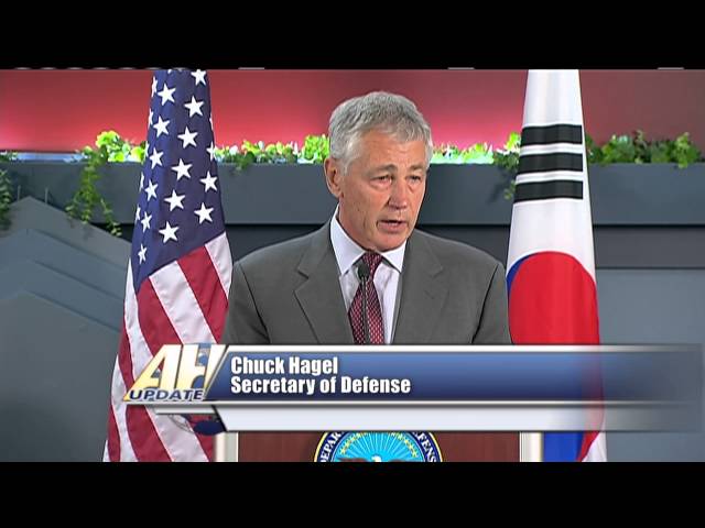 SECDEF Unveils Korean War Display at Pentagon