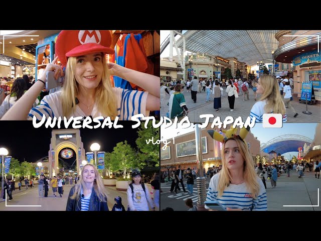 We stayed at Universal Studio Japan in Osaka until it closes part 1 🇯🇵