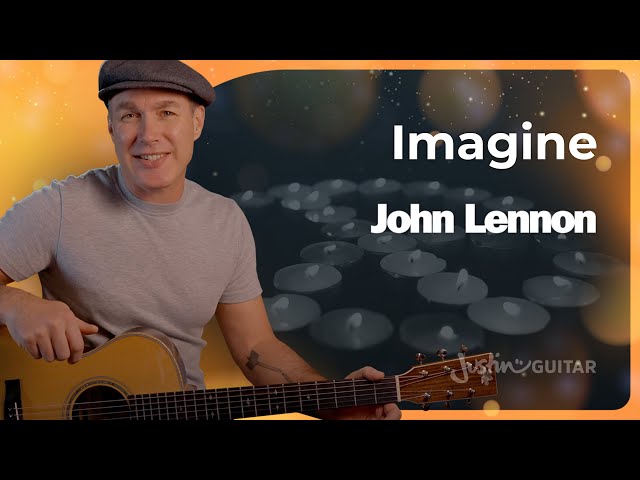 Imagine by John Lennon | Easy Guitar Lesson