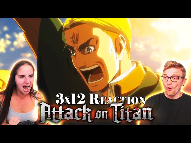 RIPRENDIAMOCI il WALL MARIA!!! - Attack on titan ep 3x12 - Reaction ITA