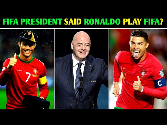 Fifa President Said Ronaldo Will Play Fifa World Cup 2026 #facts #ronaldo