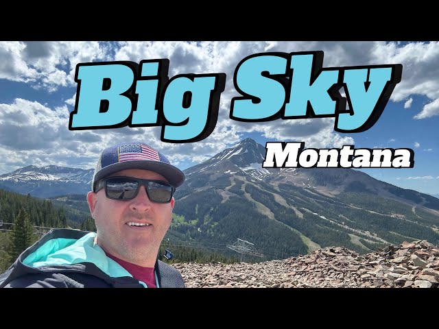 Checking Out Big Sky Resort Montana | Travel Vlog 2024