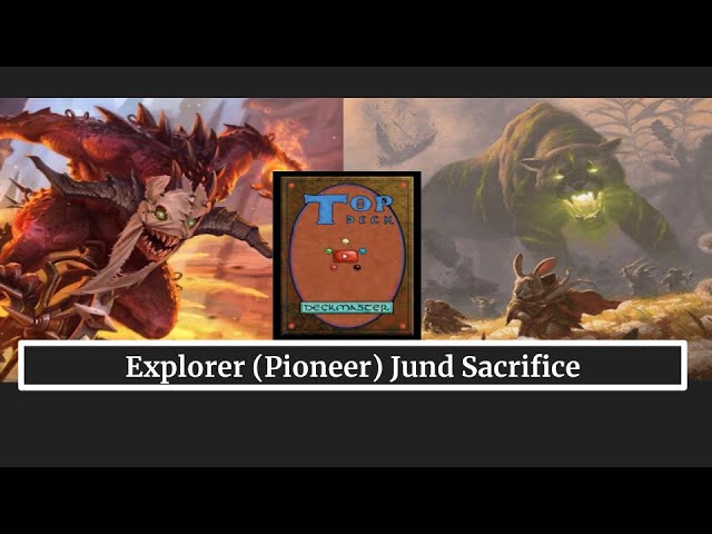 Jundn' Out A Sacrificial Combo | MTG Explorer (Pioneer) Gameplay