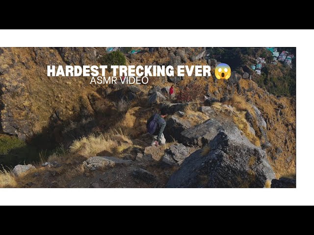 Mountain Trekking ASMR: Calming Footsteps & Nature Vibes" | Camels Back Nainital Trek ❤️