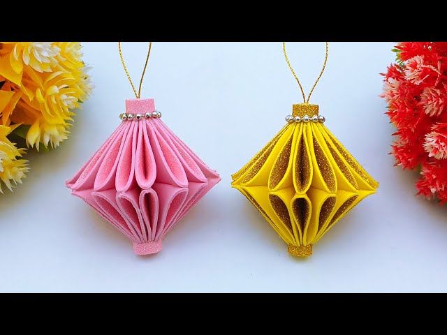 Adorable Christmas Tree Decoration Ornaments | Hanging Christmas Crafts ideas | 3D Christmas Crafts