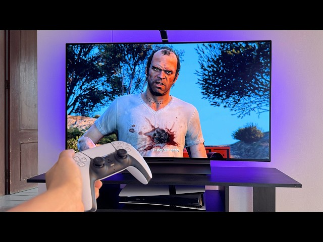 LG OLED C4 + GTA V PS5 Pro Gameplay 4K 60 FPS HDR | Govee TV Backlight 3