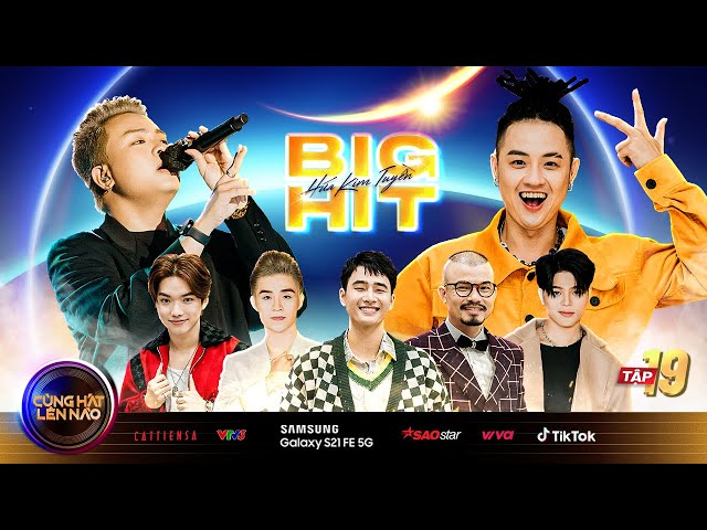 CÙNG HÁT LÊN NÀO TẬP 19 | Quán Quân The Voice Kids - Quang Anh đọ giọng với trai đẹp Nhâm Phương Nam