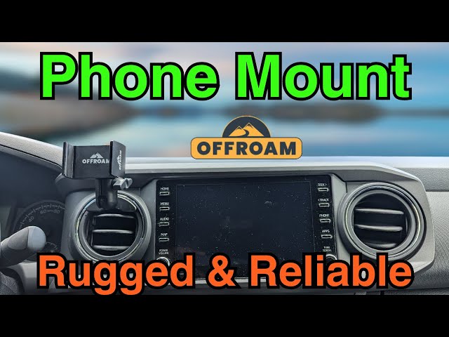 OFFROAM  Phone Mount: Secure and Easy to Use!