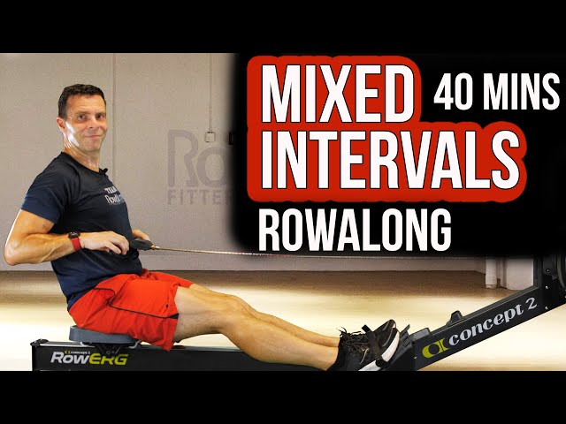 The Best 40 minute Workout you'll do on a Rowing Machine!