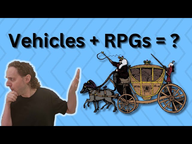 Why Are Vehicles Rough Spots in TTRPG Combat?