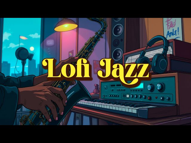 You're in the Studio, Crafting Smooth Lofi Jazz – 24/7 Chill Beats for Focus, Relaxation & Vibes