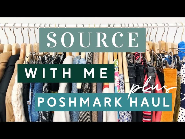 Source with Me + MASSIVE Haul for Poshmark - Full Time Reseller