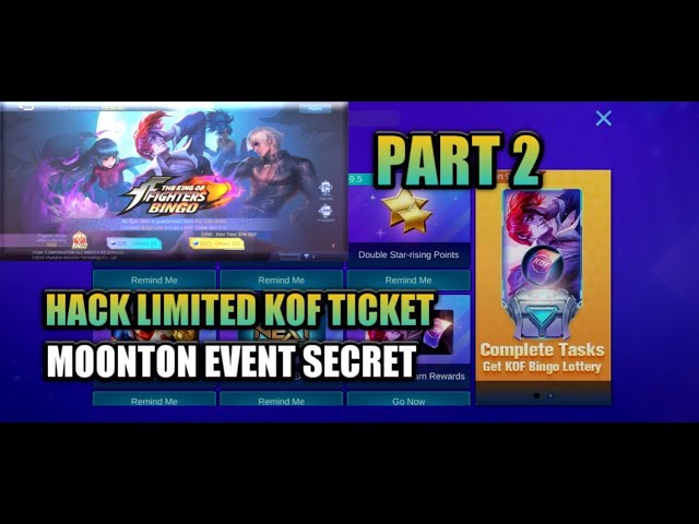 NEW UPDATE ML | EVENT KOF VPN | EVENT ML | EVENT MLBB 2020 | FREE SKIN | MYSTERIOUS EVENT |NEW EVENT