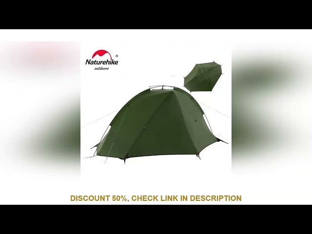 Naturehike-Lightweight Tagar Tent com Pegada Free Standing Dome Caminhadas e Mochila Camping ao ar l