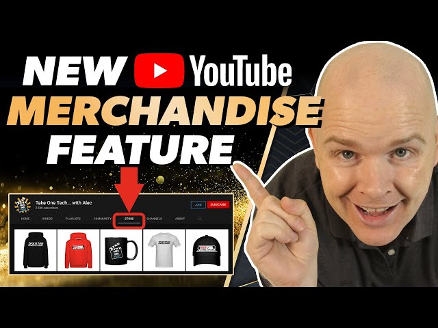 How to use the YouTube Shopping tab for Merch - NEW FEATURE!