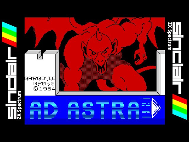 AD ASTRA -=Classic Gaming=- Walkthrough, ZX Spectrum