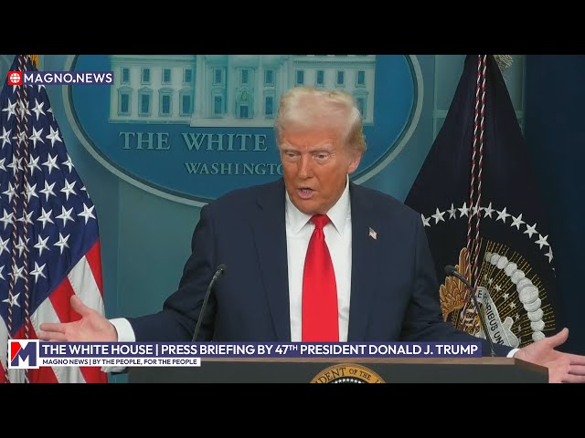 The White House | Briefing by President Donald Trump on DC Plane-Helicopter Crash [LIVE] [CC]