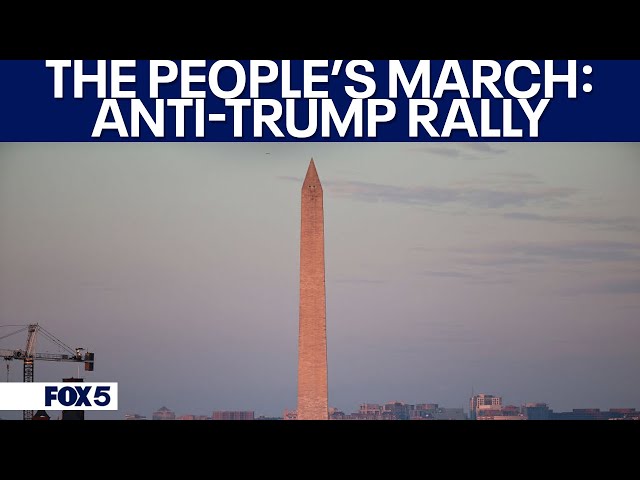 LIVE 🔴 | The People's March: Anti-Trump rally ahead of Inauguration Day