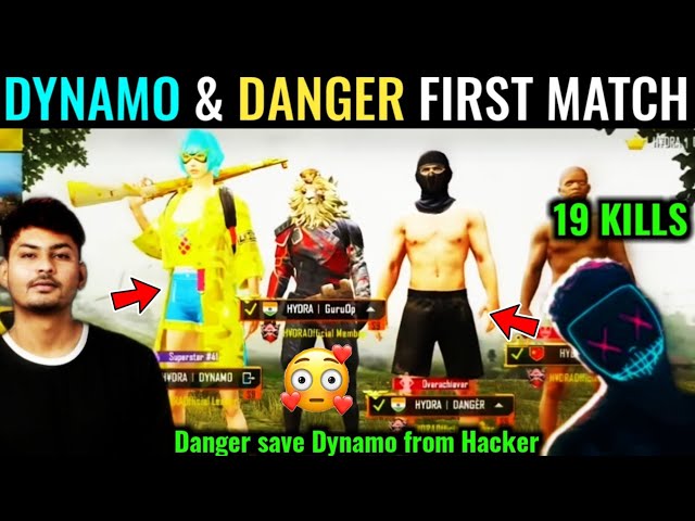 Hydra Danger and Dynamo Gaming First Match in Pubg Mobile India old memories