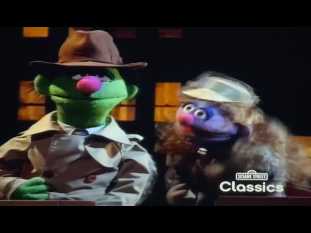 Sesame Street- D Dragnet Parody