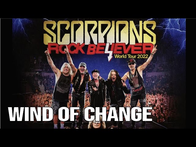 Scorpions - Wind of Change live in San Francisco 2022 #RockBeliever #WindOfChange