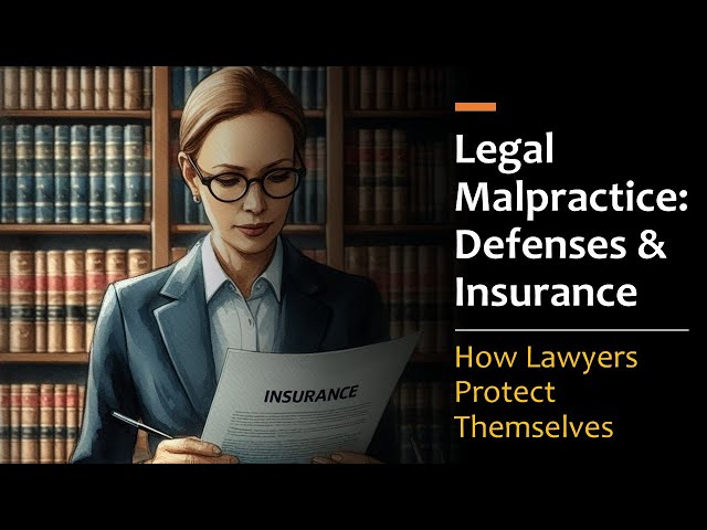 Defenses & Insurance for Legal Malpractice Claims