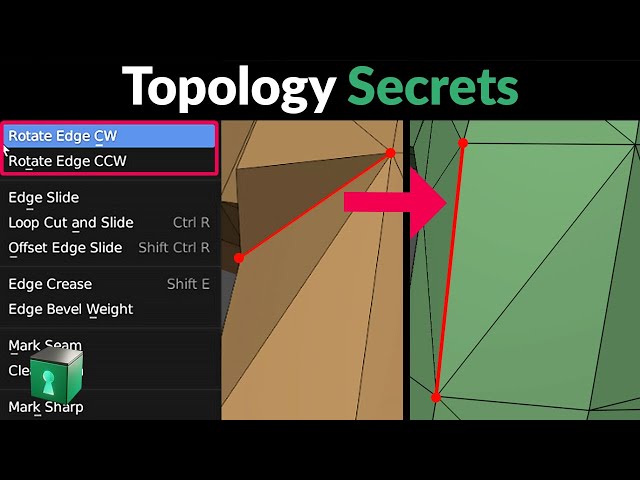 Blender Secrets - 5 minutes of Topology Tips