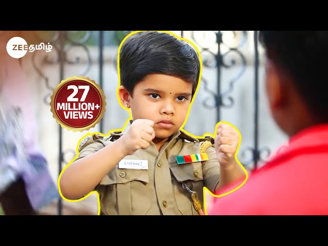 Police Officer அஞ்சலி👮‍♀️ 🔥🔥- Mella Thirandhathu Kadhavu - Best Scene  434 - Zee Tamil