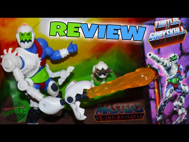 Deluxe Turtles of Grayskull Mouse-Jaw Figure w/ Mouser | TMNT x MOTU Review! (Target Exclusive)