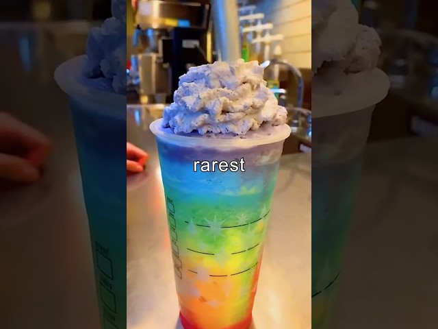 finding the starbucks rainbow drink