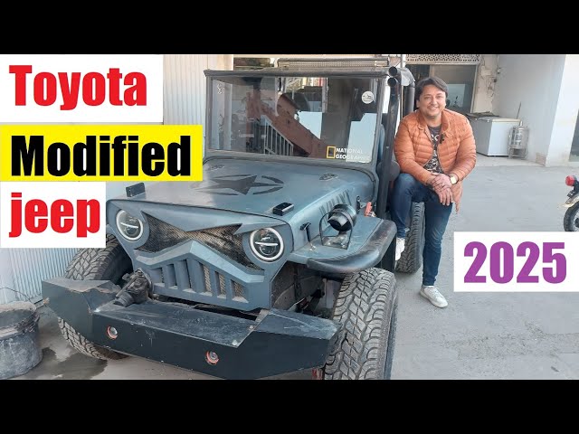 Toyota Modified jeep - Review specs, Price in Pakistan 2025