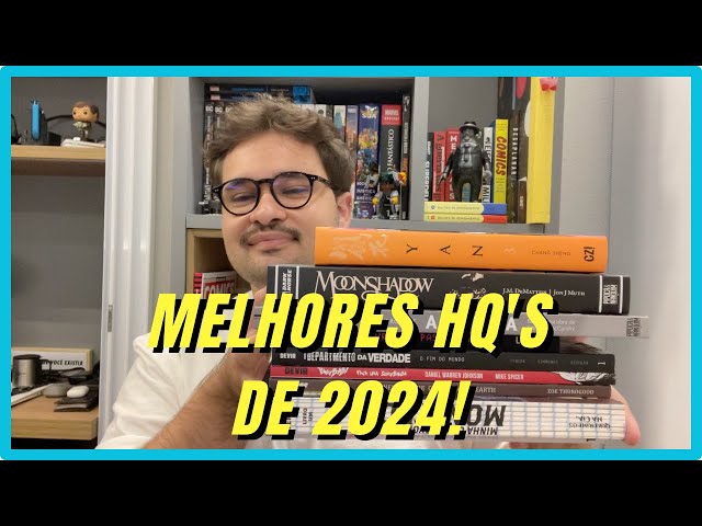 OS 20 MELHORES QUADRINHOS DE 2024!